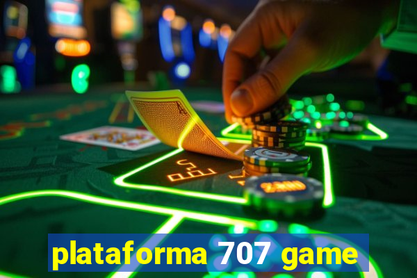 plataforma 707 game